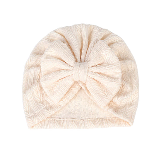 Luxe Bow Bonnet - Ivory