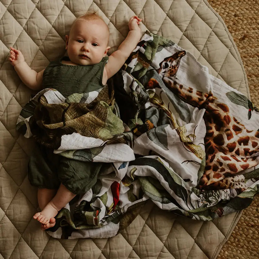 Wild One Muslin Swaddle