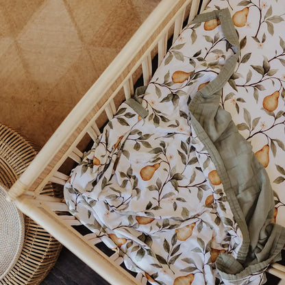 Whimsical Pear Snuggly Blanket