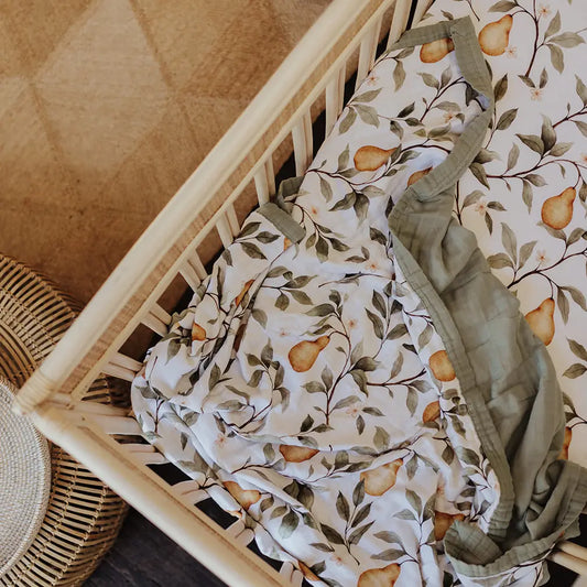 Whimsical Pear Snuggly Blanket