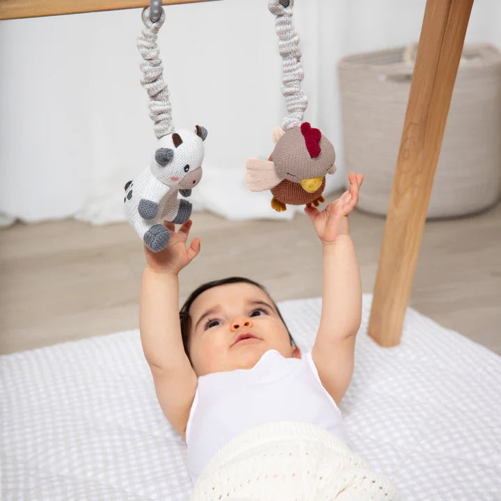 Stroller Toys Cow and Chicken