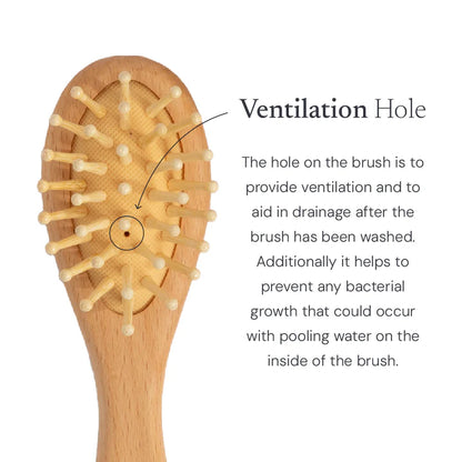 Baby Wooden Brush and Comb set