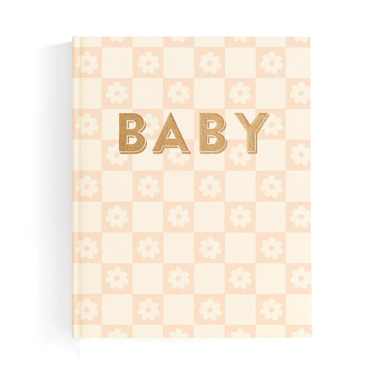 Baby Book Boxed - Daisy Grid