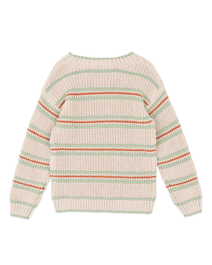 Wild Side Stripe Knitted Jumper