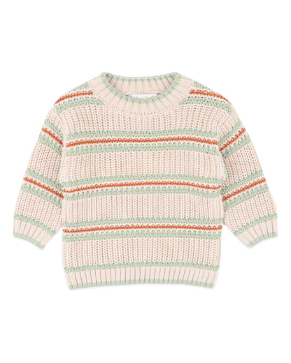 Wild Side Stripe Knitted Jumper