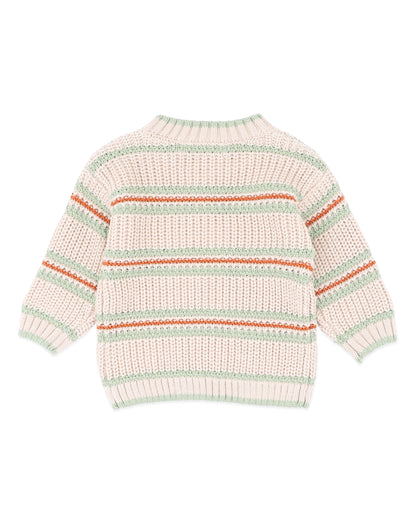 Wild Side Stripe Knitted Jumper