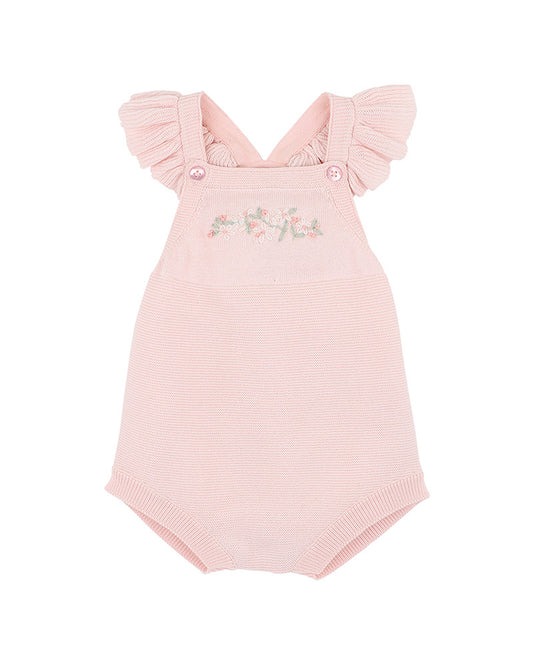 Madelyn Hand Embroidered Organic Knit Bodysuit