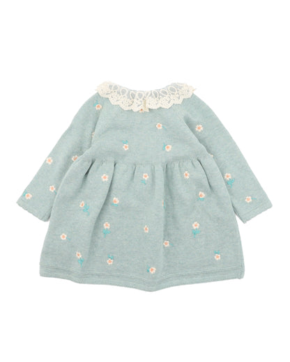 Fern Organic Emb Knitted Dress