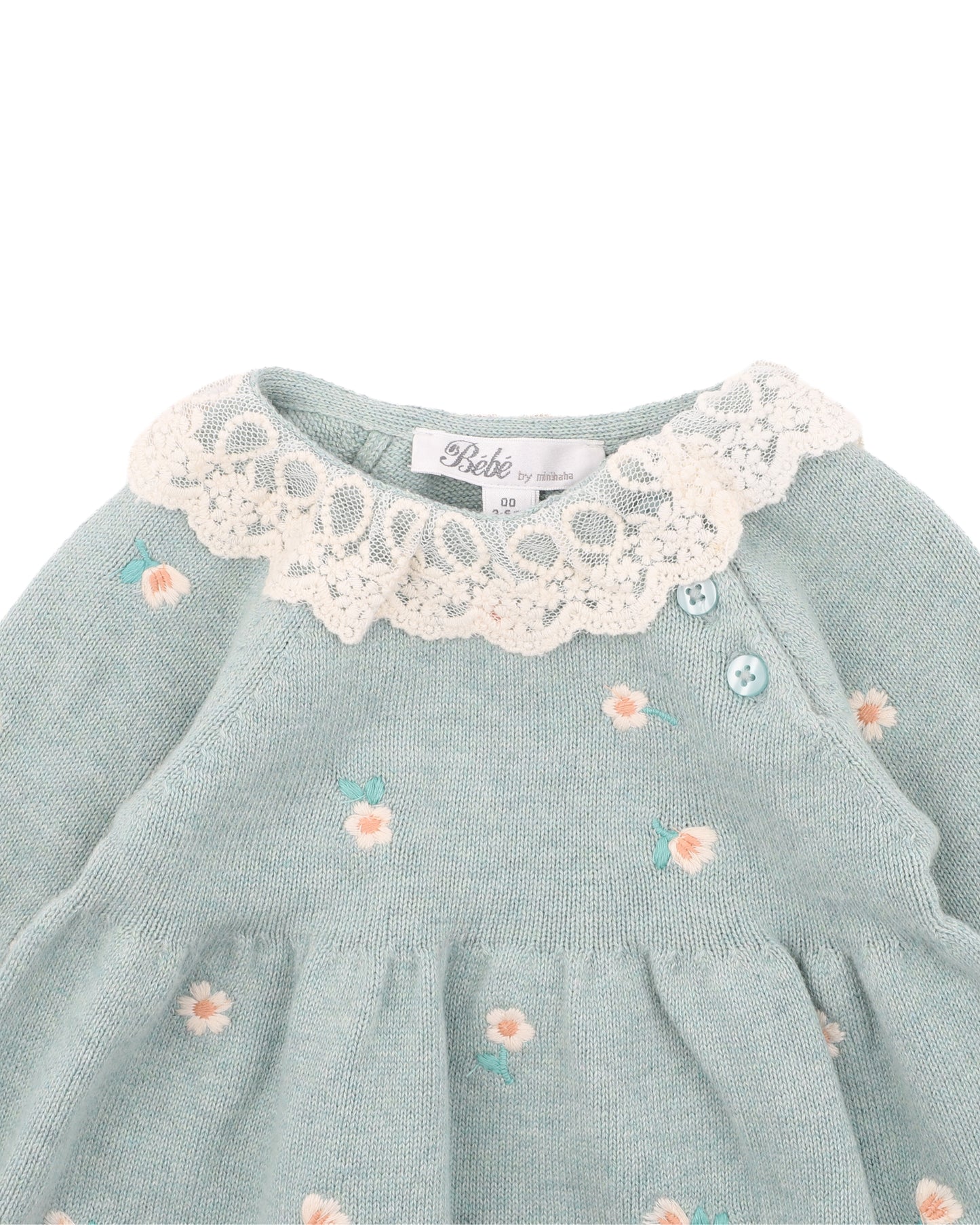 Fern Organic Emb Knitted Dress