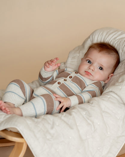 Alvin Organic Knitted Romper