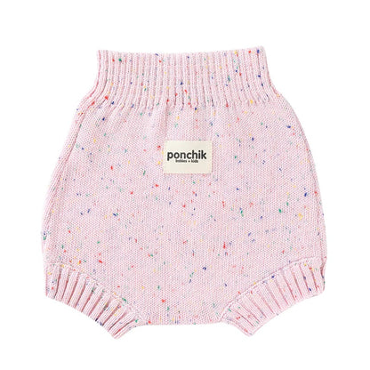 Knitted Shorties - Fairy Floss Speckle