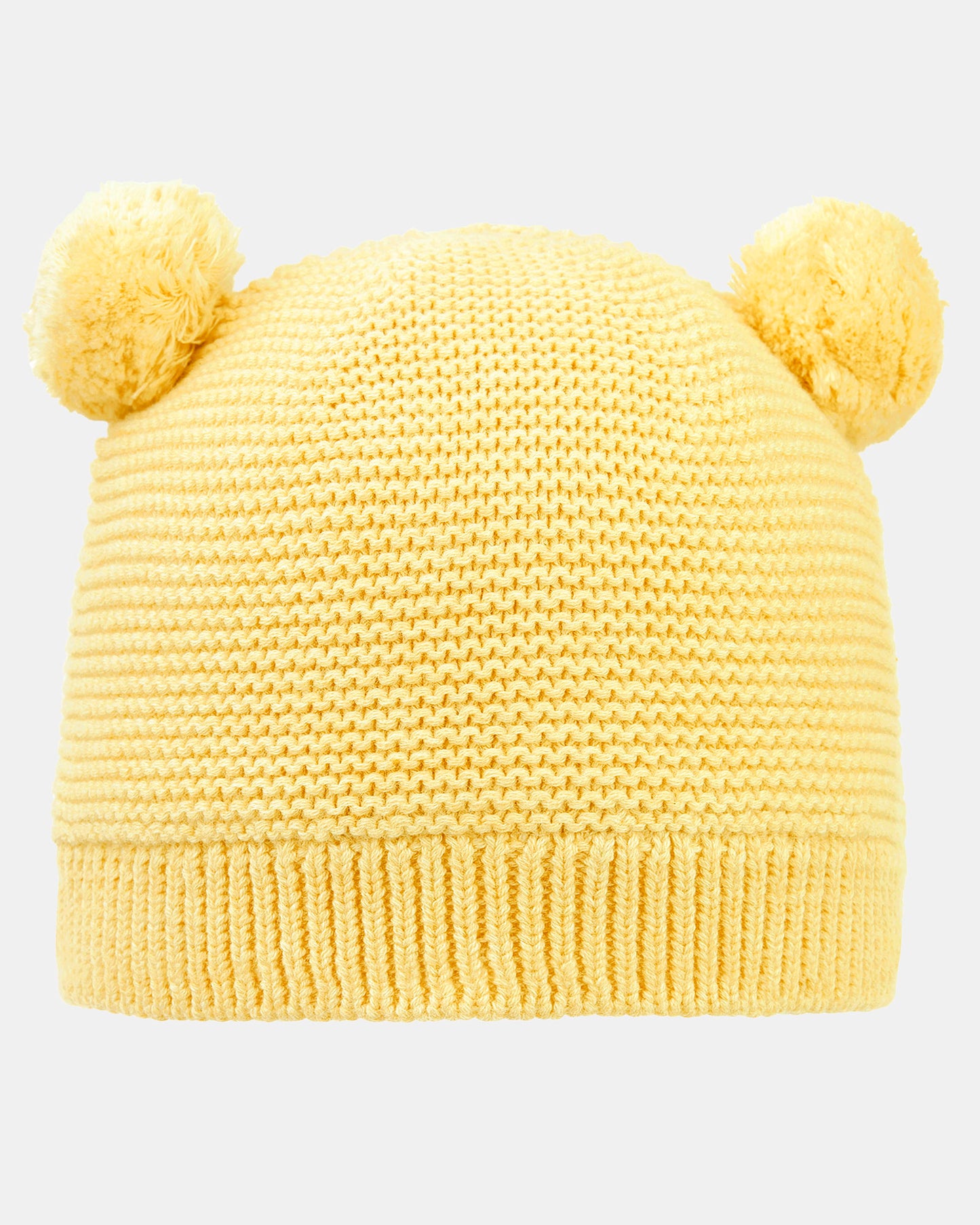 Organic Beanie - Snowy - Banana