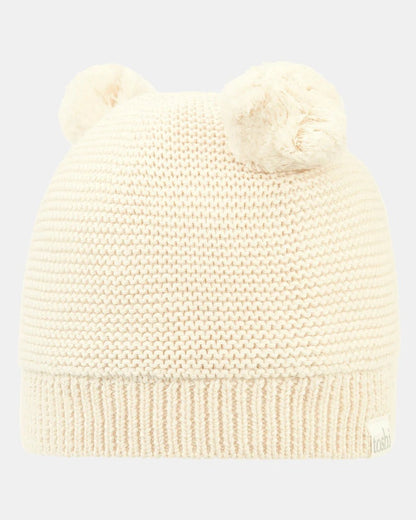 Organic Beanie - Snowy - Feather