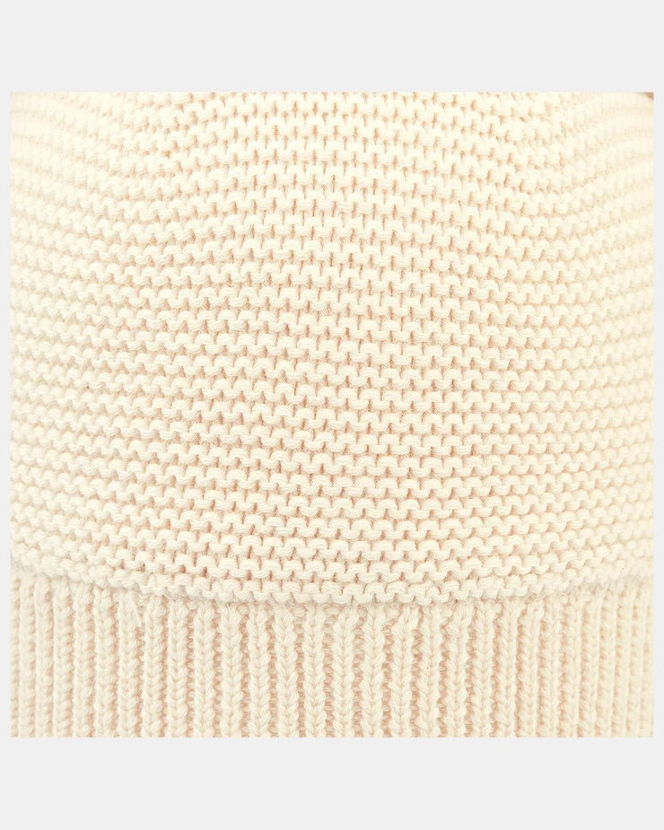 Organic Beanie - Snowy - Feather