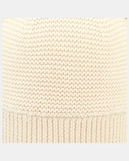 Organic Beanie - Snowy - Feather