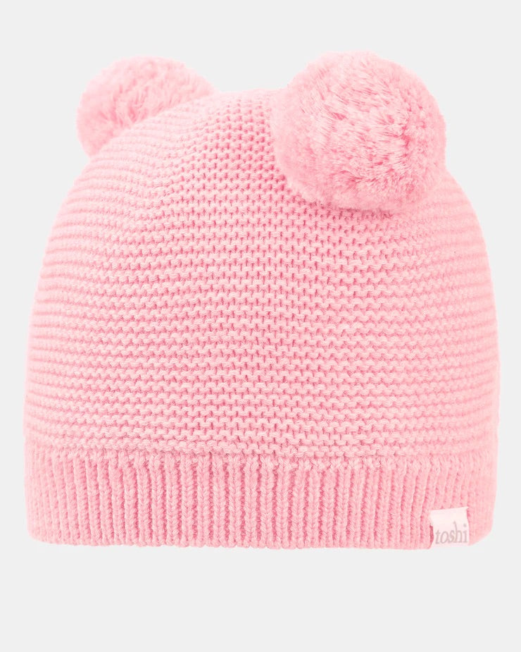Organic Beanie - Snowy - Pearl