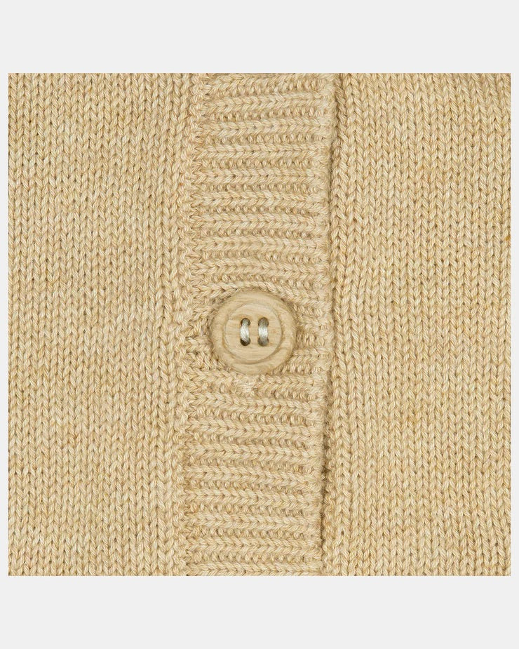 Organic Cardigan - Remy - Driftwood