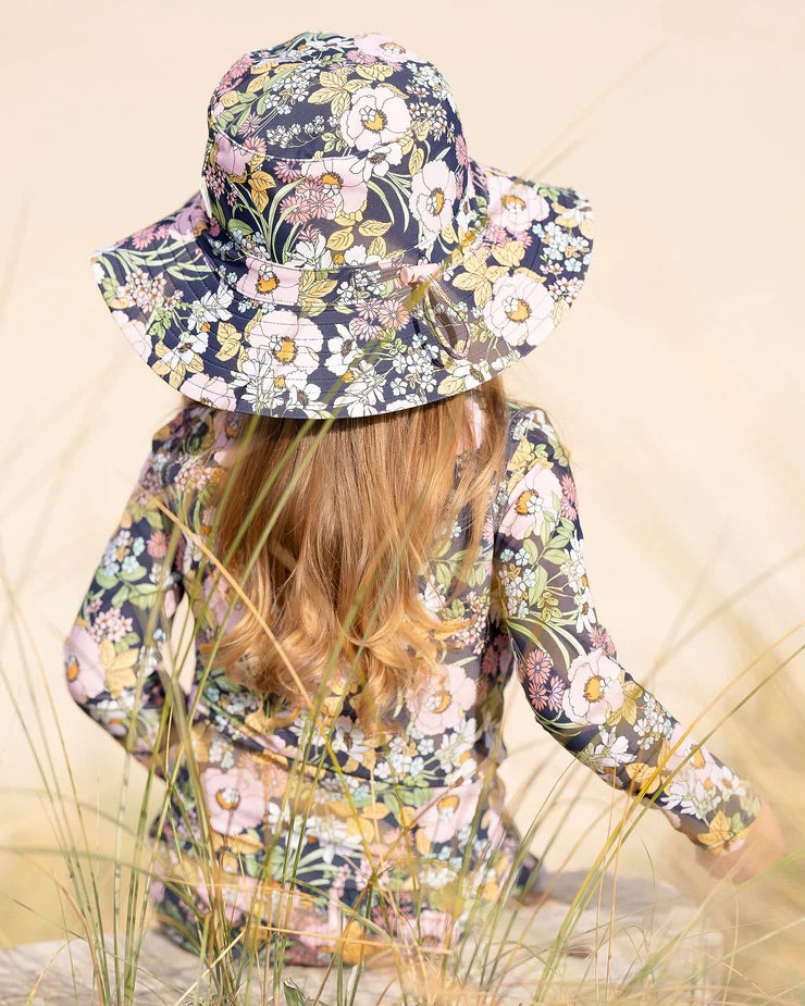 Swim Sunhat - Moonlight Bloom