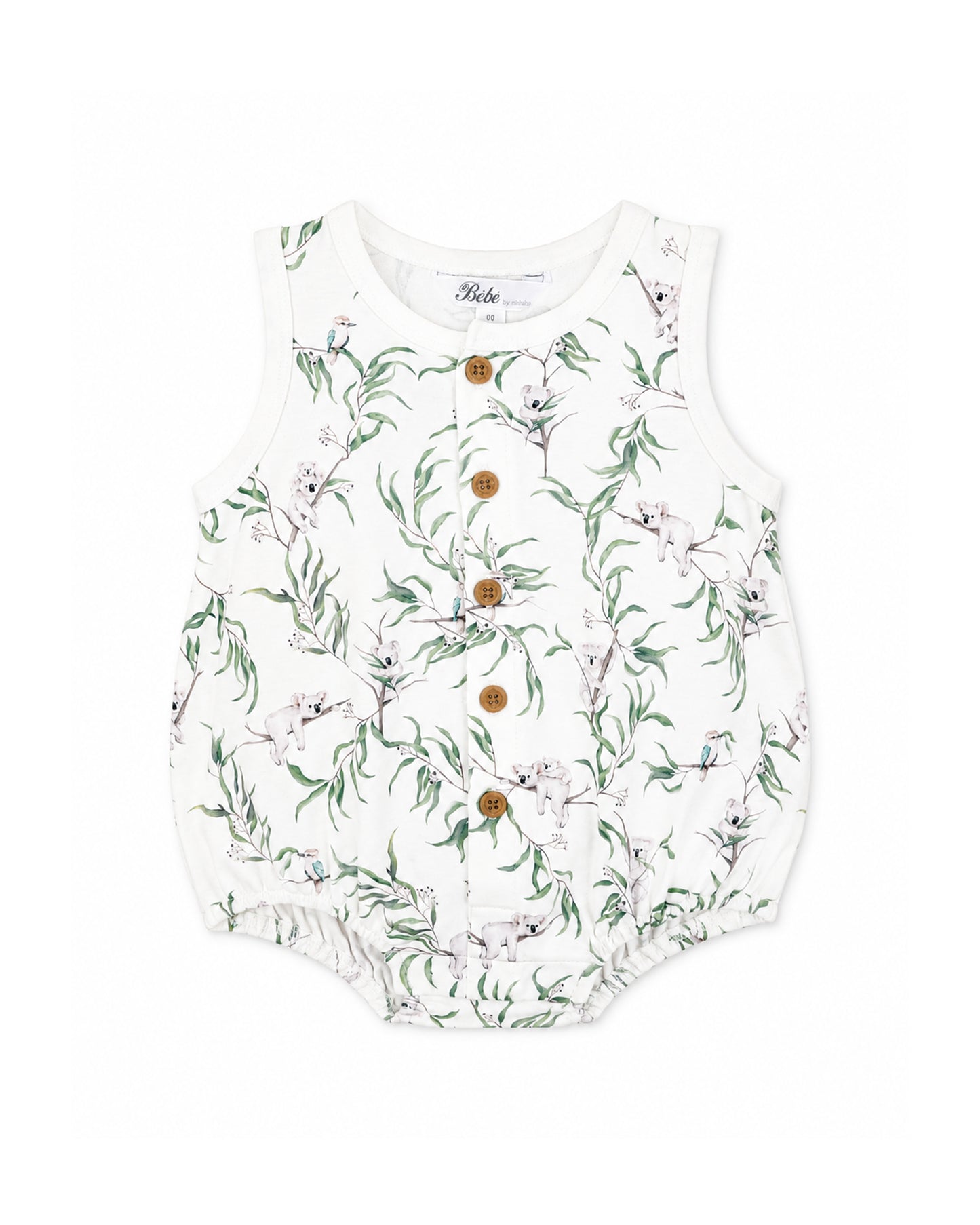 Taylor Organic Button Front Bodysuit
