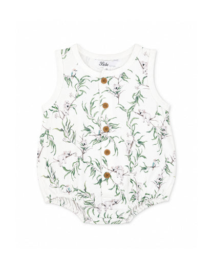 Taylor Organic Button Front Bodysuit