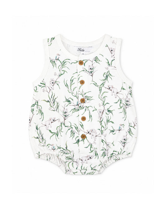 Taylor Organic Button Front Bodysuit