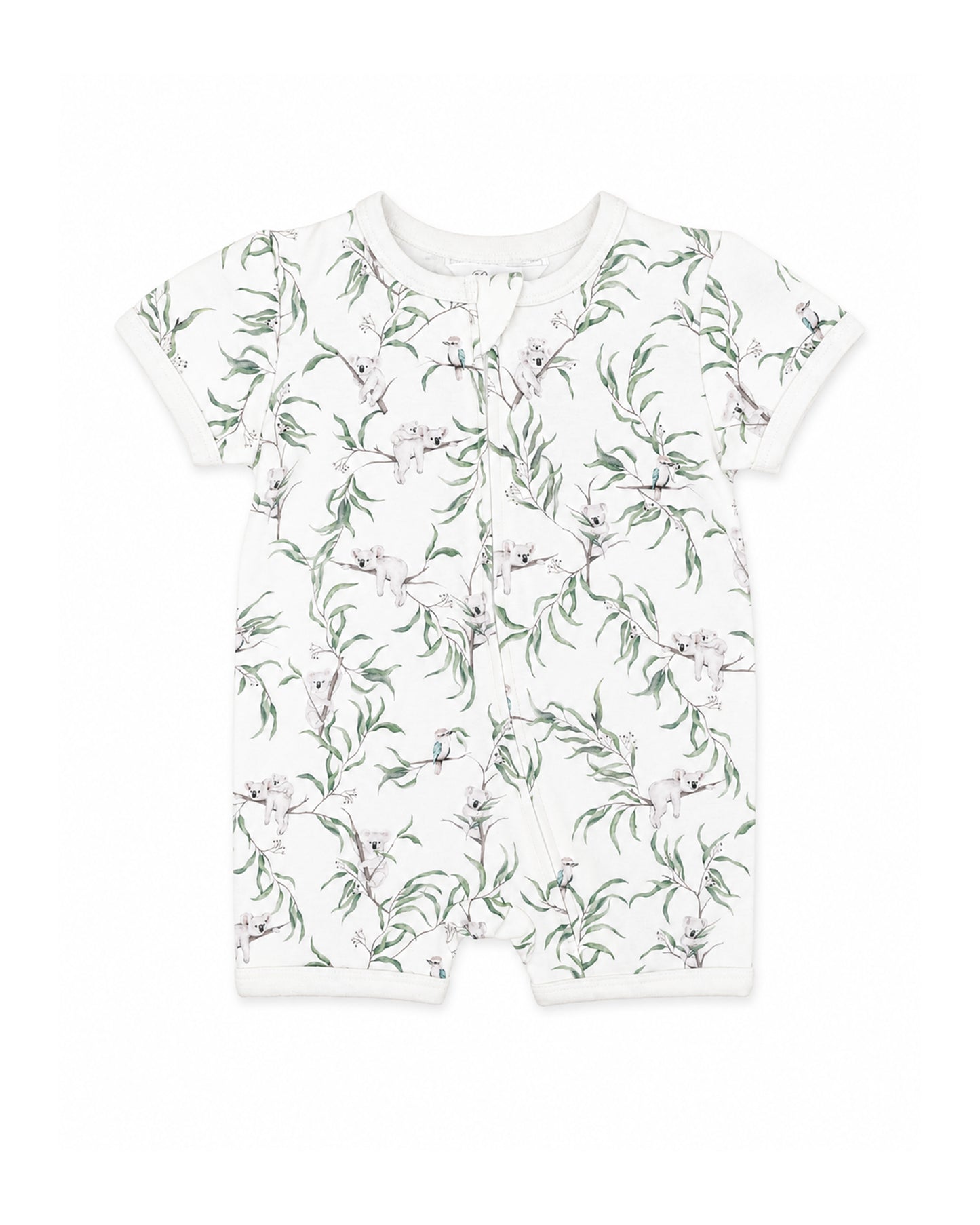 Taylor Organic SS Zip Romper
