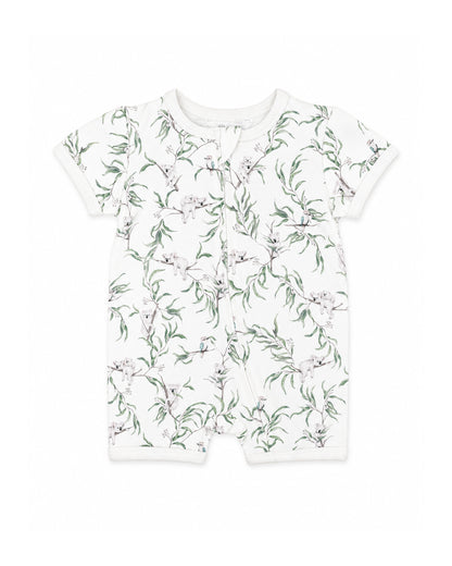 Taylor Organic SS Zip Romper