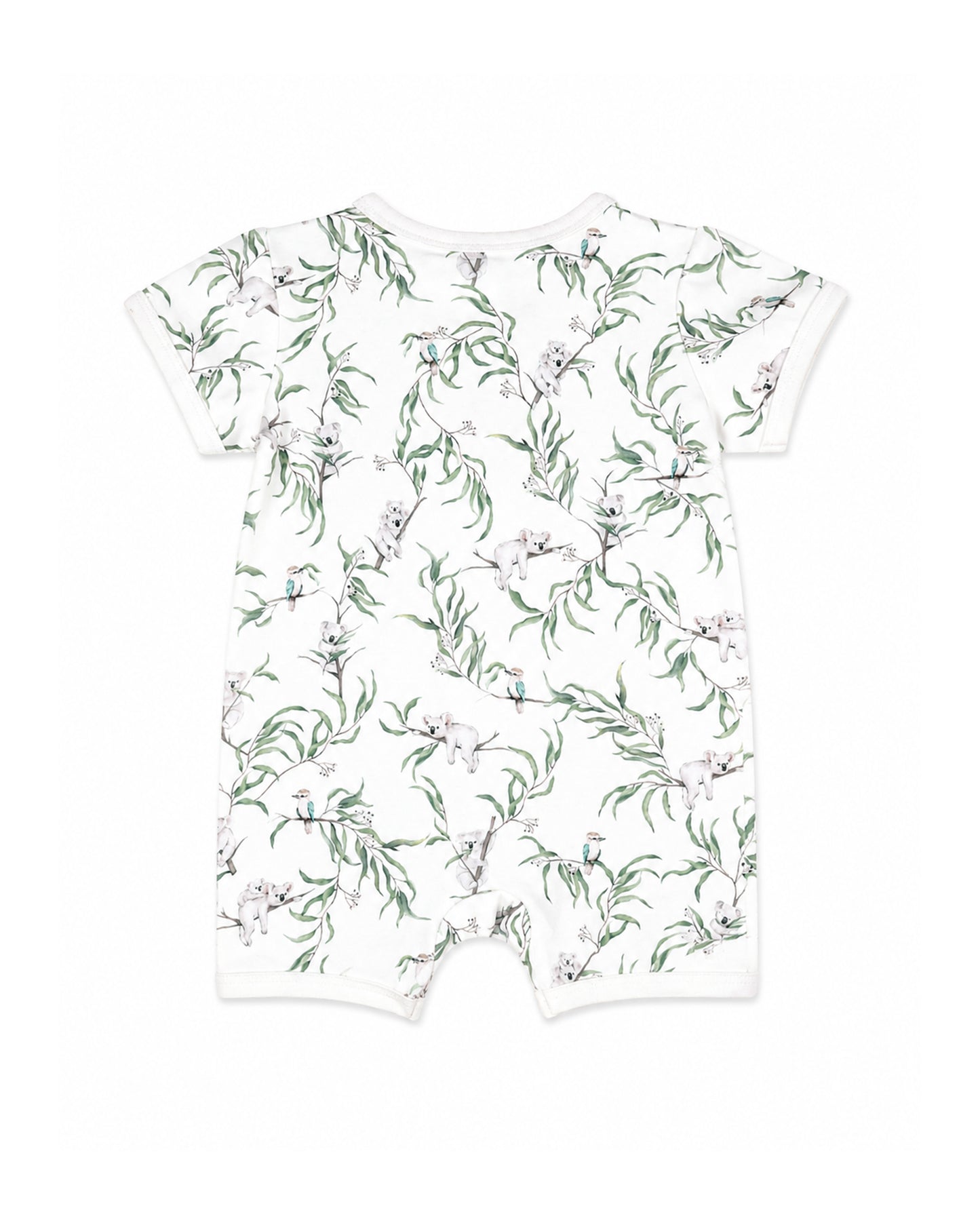 Taylor Organic SS Zip Romper