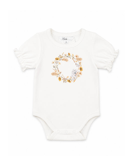 Taylor Organic Koala Bodysuit