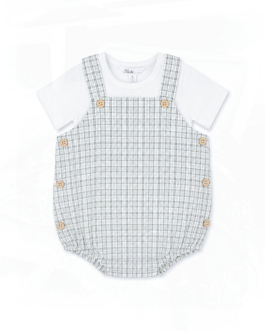 Taylor Check Bodysuit & Tee Set
