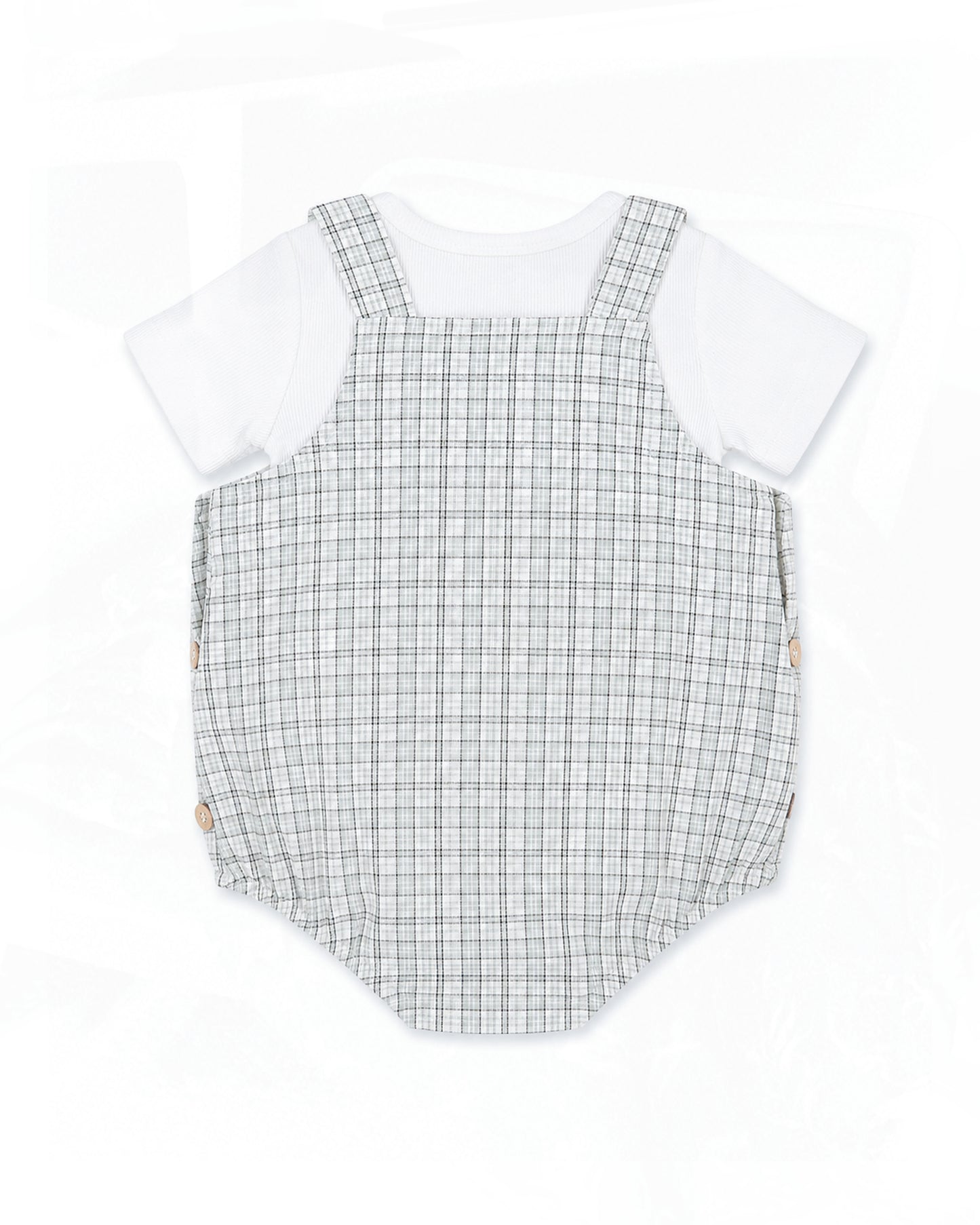 Taylor Check Bodysuit & Tee Set