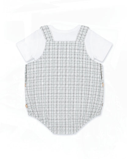 Taylor Check Bodysuit & Tee Set