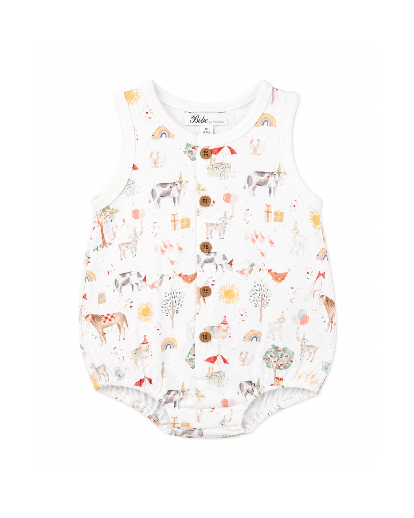 Scout Organic Button Up Bodysuit