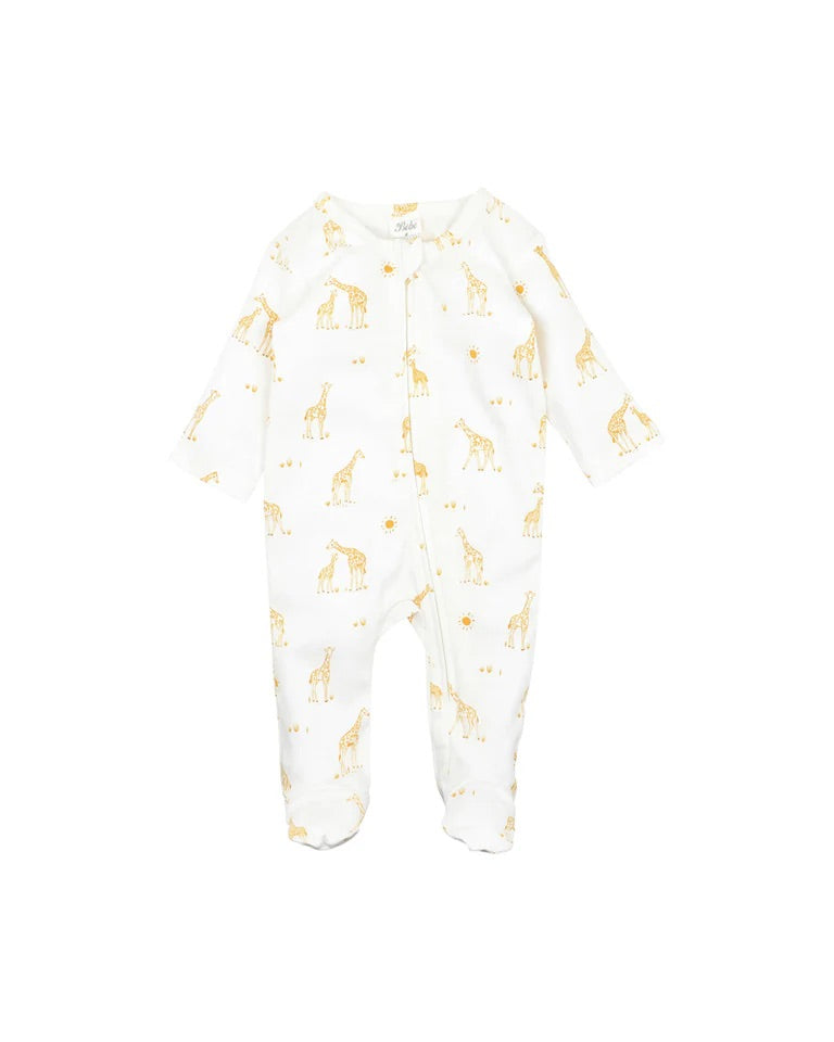 Giraffe Organic LS Zipsuit