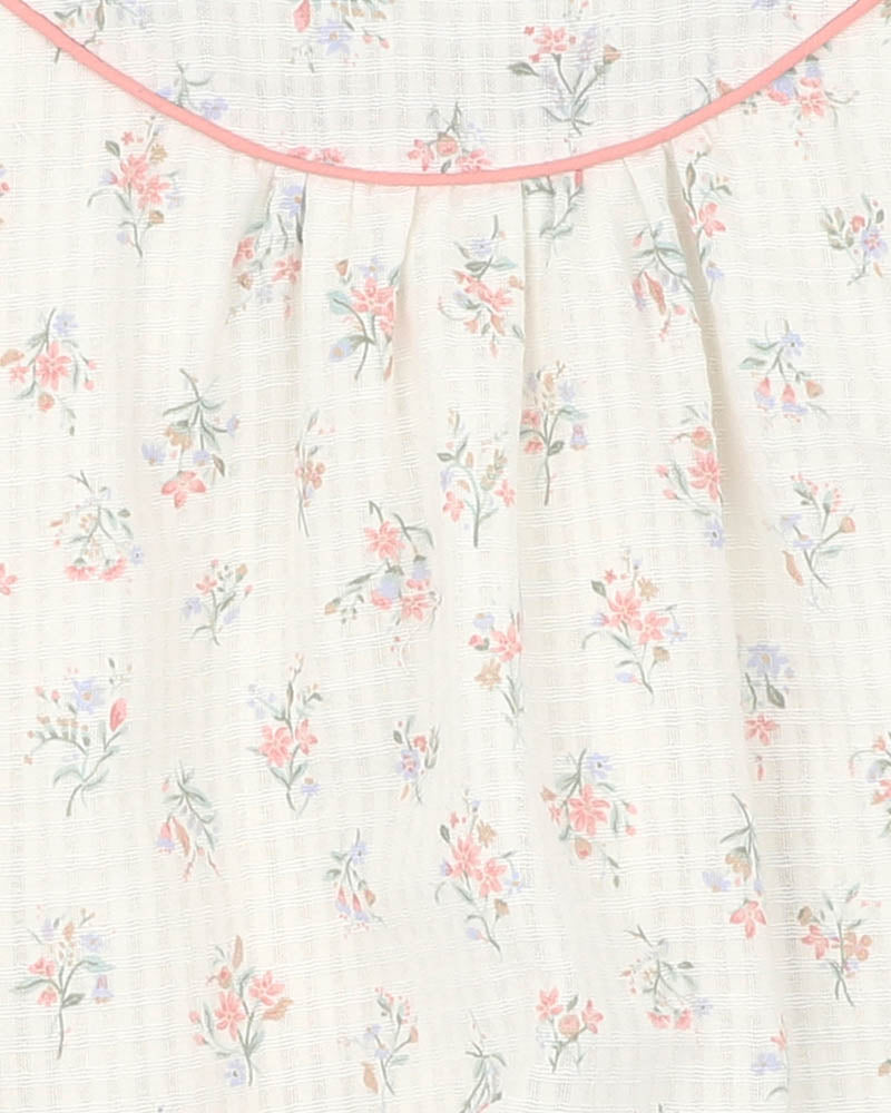 Anya Overlay Dress - Ditsy Print