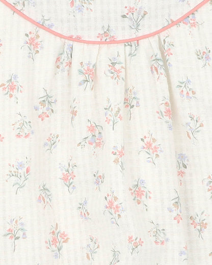 Anya Overlay Dress - Ditsy Print
