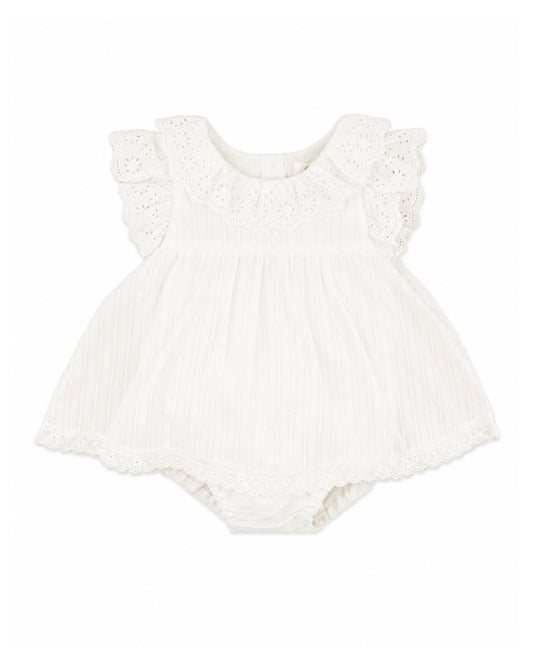 Willa Cream Overlay Bodysuit