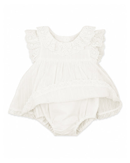 Willa Cream Overlay Bodysuit