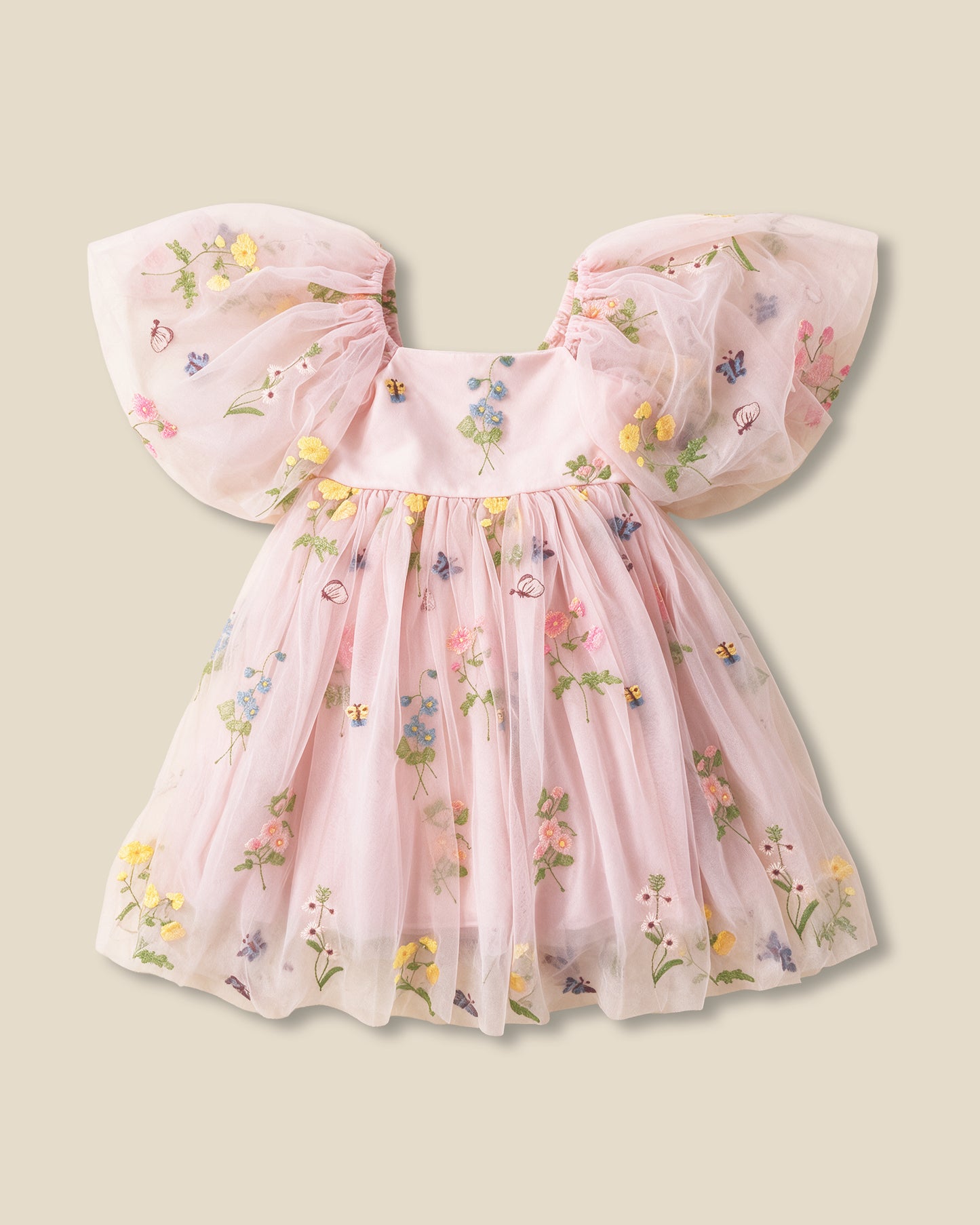 Special Occasion - Tammy Floral Embroidered Dress (3 - 10y)