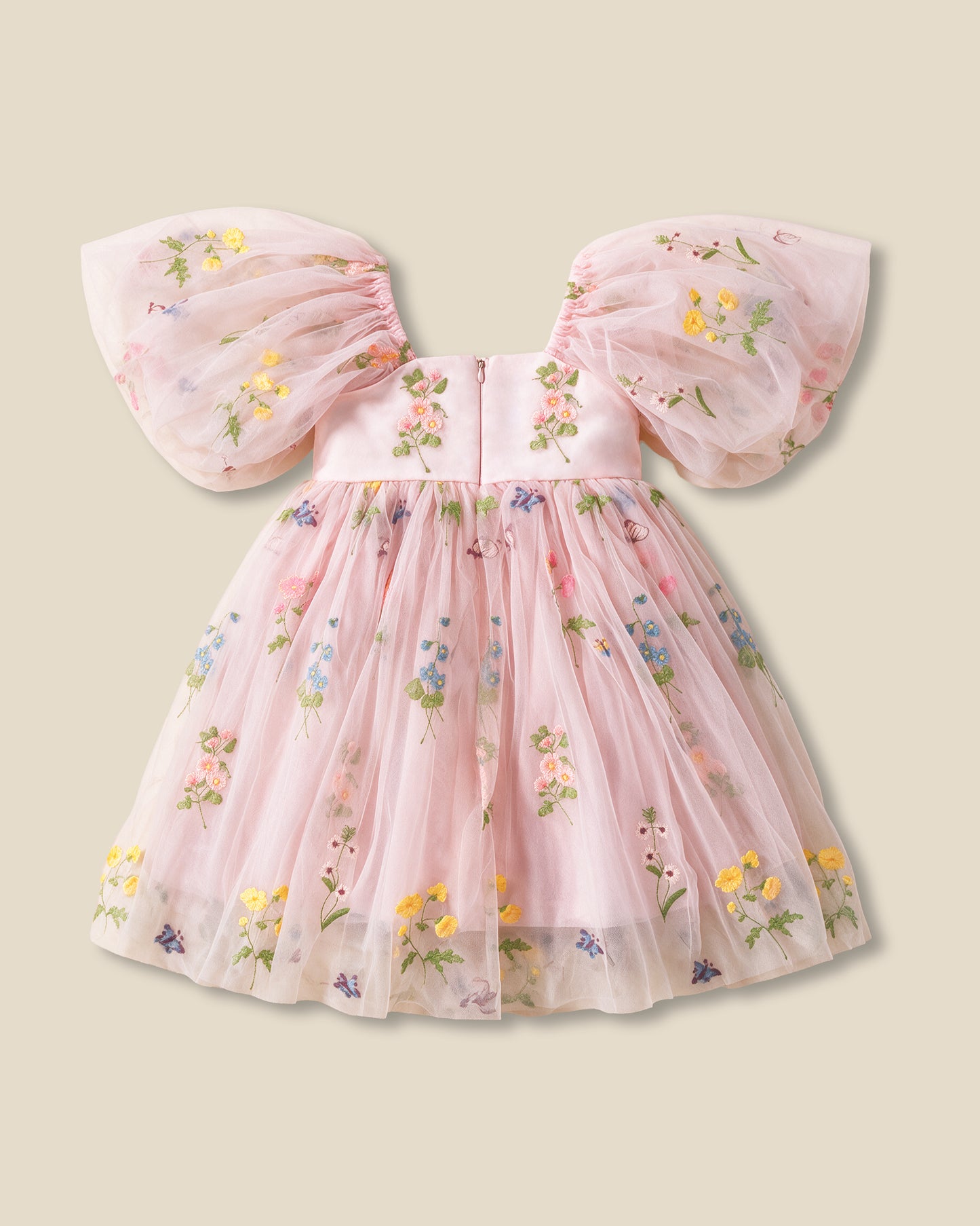 Special Occasion - Tammy Floral Embroidered Dress (3 - 10y)