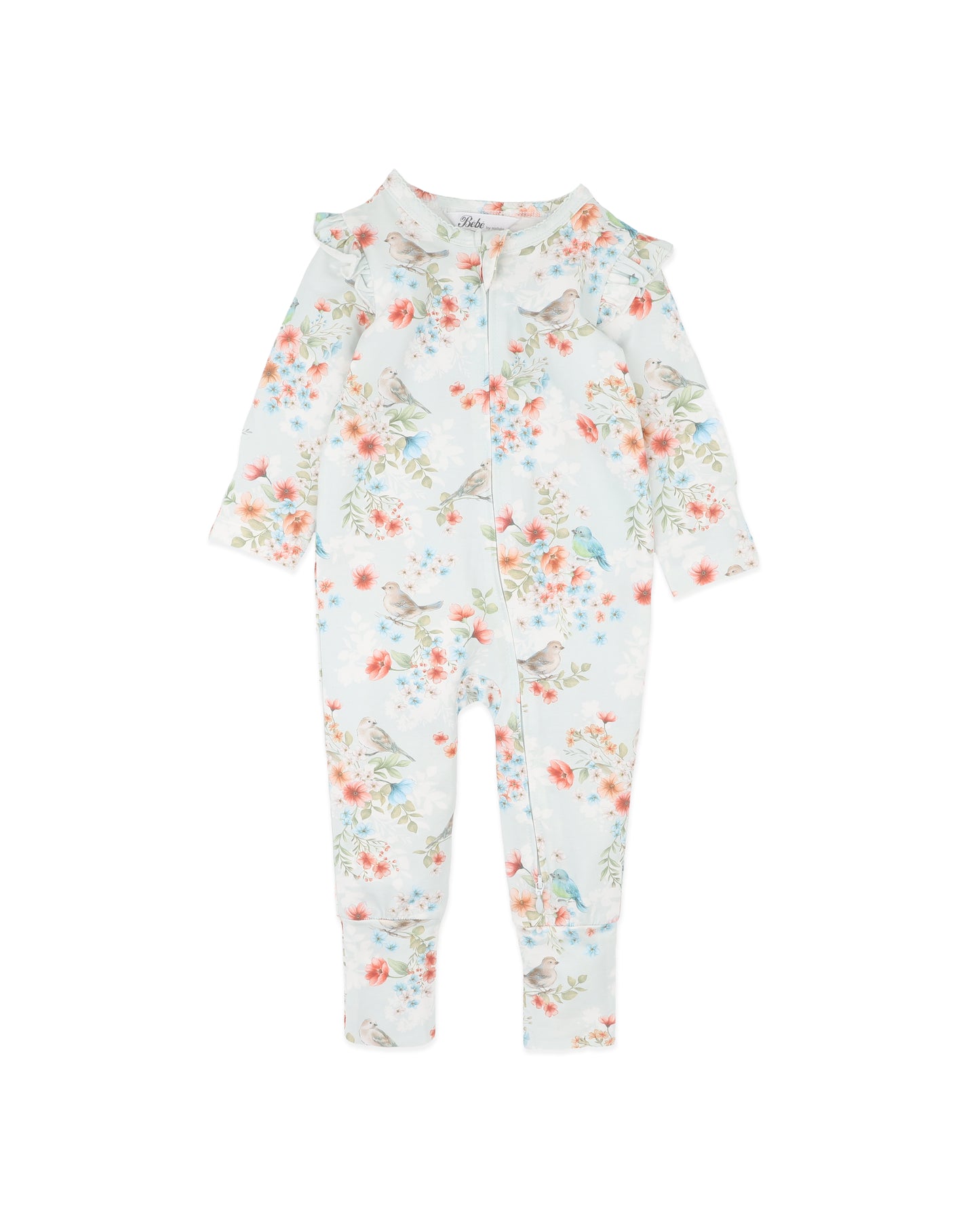 Gemma Bird Print Zip Suit