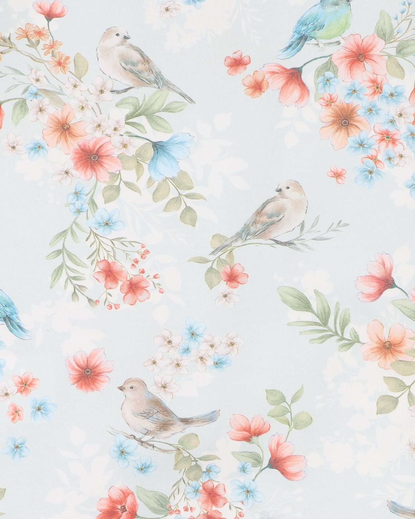 Gemma Bird Print Zip Suit