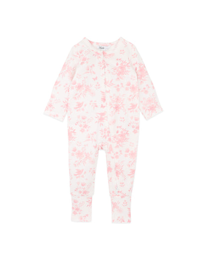 Fern Birds Organic Zipsuit