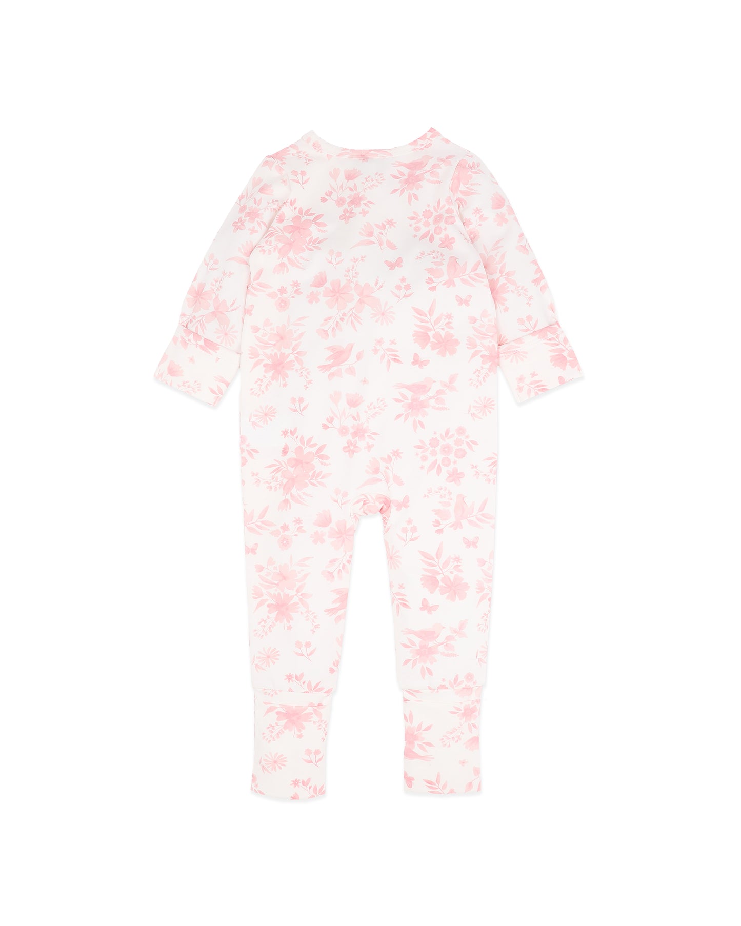 Fern Birds Organic Zipsuit