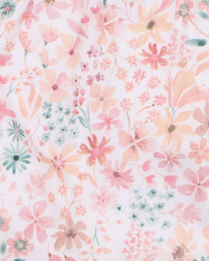 Fern Floral Overlay Dress