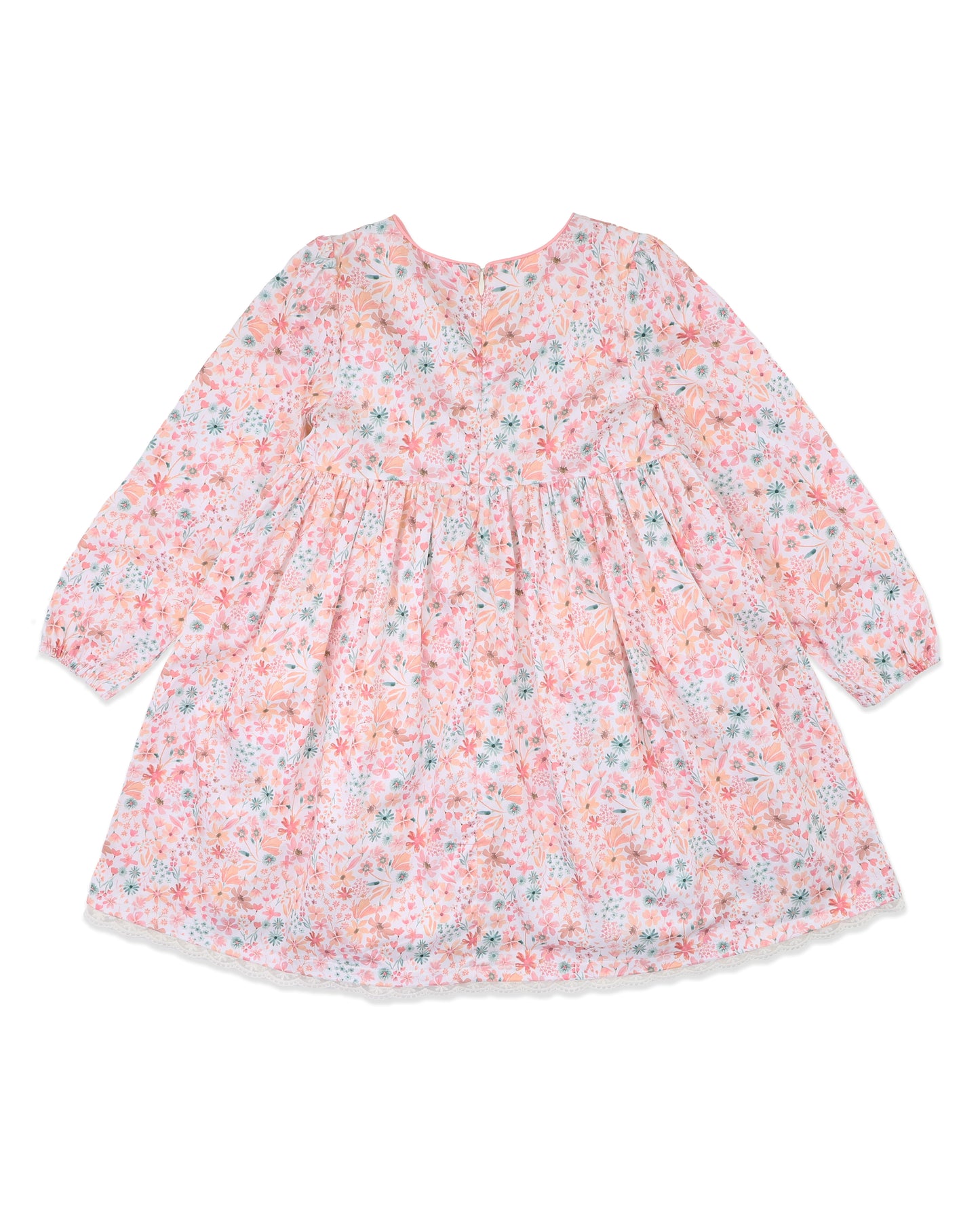 Fern Floral Organic Dress 1-7y