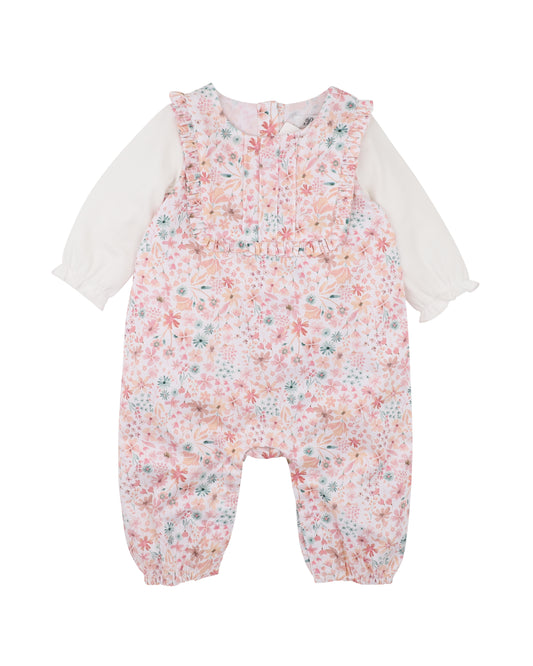 Fern Organic Woven LS Romper