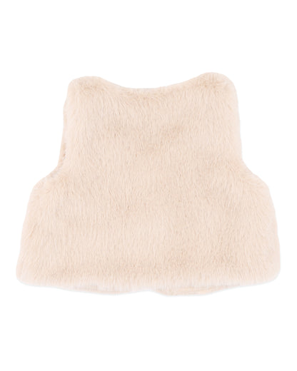 Winnie Emb Faux Fur Vest (00 - 7y)