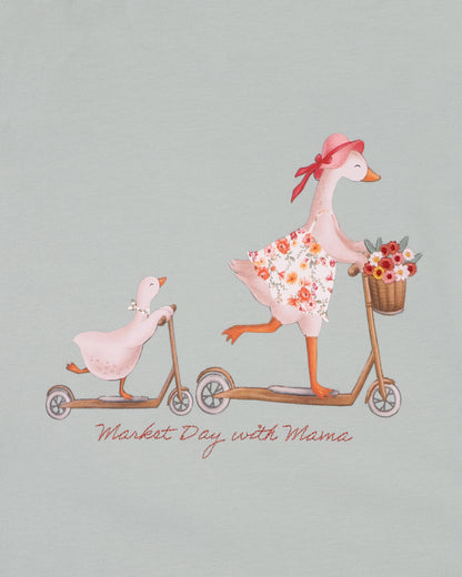 Emmy Ducks on Scooter Tee