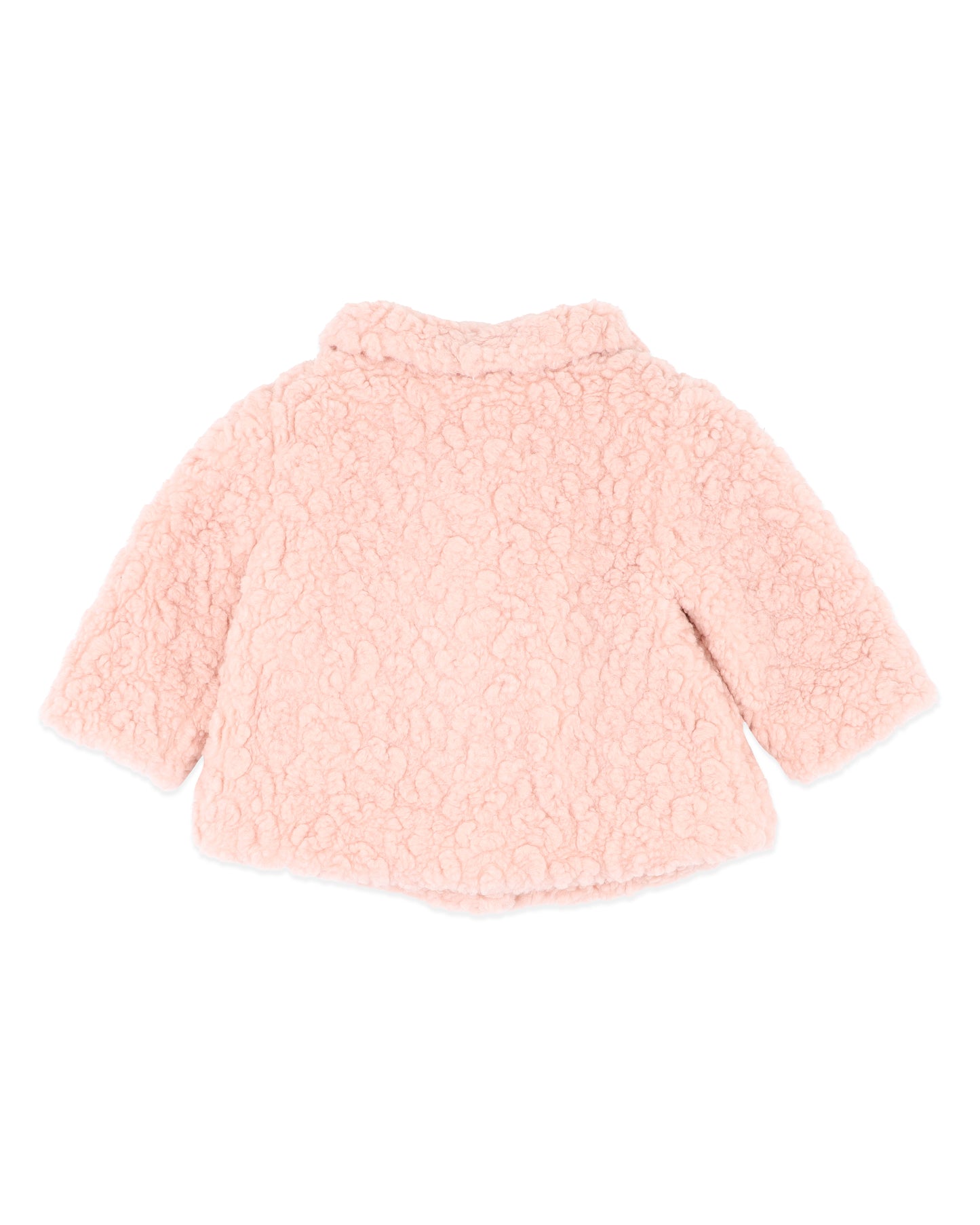 Emmy Sherpa Jacket - Dusty Rose